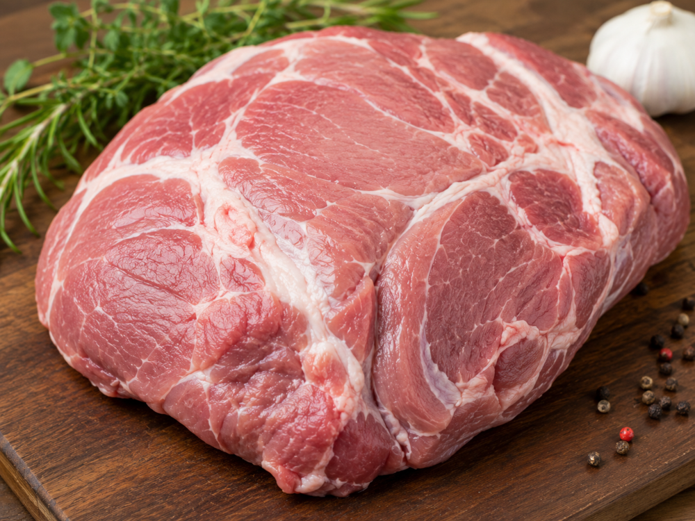 Rôti d'épaule de porc désossée