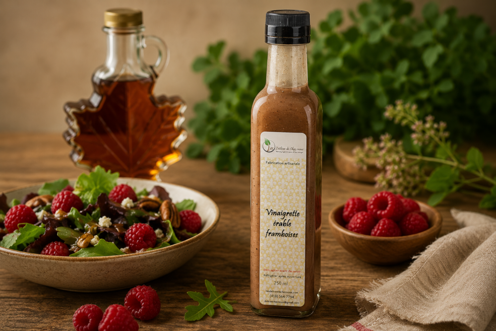 Vinaigrette Érable Framboises