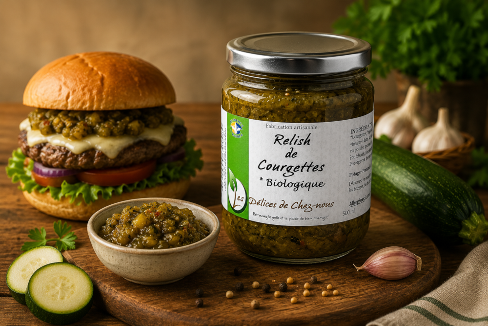 Relish de courgettes